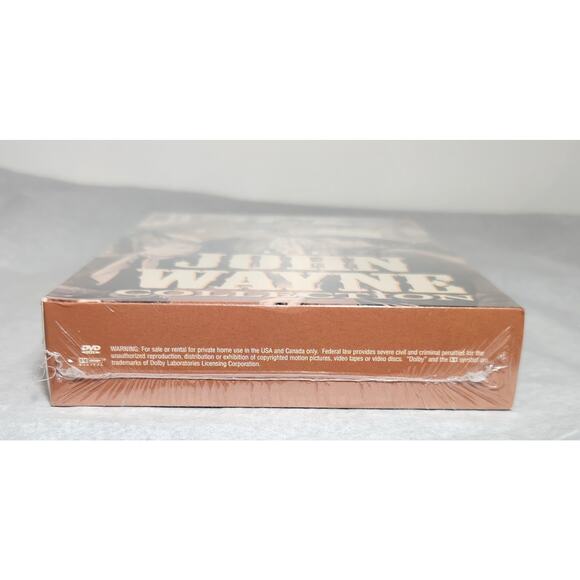 The John Wayne 10 Full Length Movies Collection 5 DVD's Box Set 2003 Brand New - Picture 6 of 6